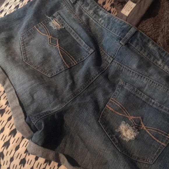 poshmark jean shorts